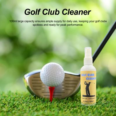 100ml Golf Club And Grip Cleaner Golf Club Cleaning Spray Bottle Remove Grime