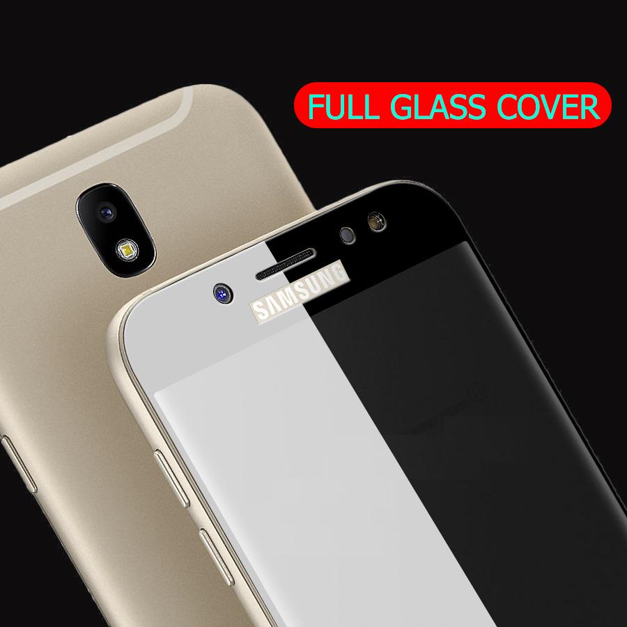 

Для Samsung Галактика J3 J5 J7 2017 J330 J530 J730 9 H полный Обложка закаленное стекло протектор экрана