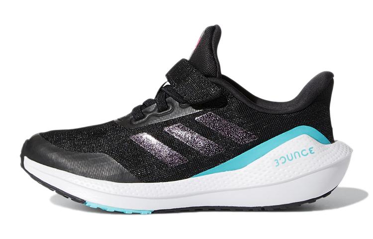 Adidas EQ21 Run K Comfortable Low top Kids  Running Shoes Black Kids  H01876 28
