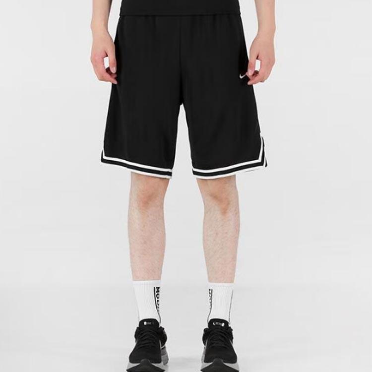 Nike Round Neck Short Sleeve T-Shirt And Shorts Set Men Tops And Bottoms Black AR4999-013+DH7161-010