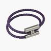 Stainless Steel Bracelet, Leather Woven Bracelet, Various Colors, Geometric Style, Light Luxury Style