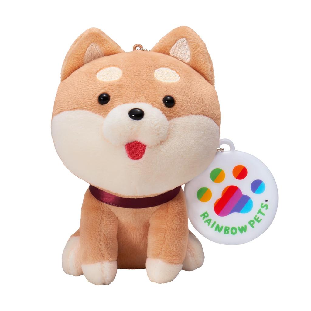 Mein Plüschtier, sitzender Plüsch-Shiba Inu (rot)