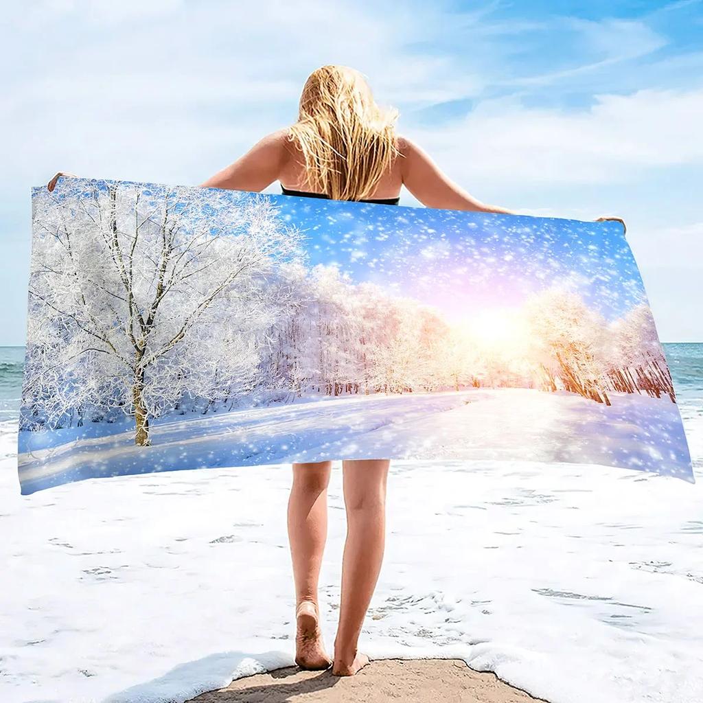 Sand Free Beach Towel Quick Dry Pool Towel,Large Beach Blanket,Lightweight Ultra Soft Highly Absorbent Bath Towel for Travel