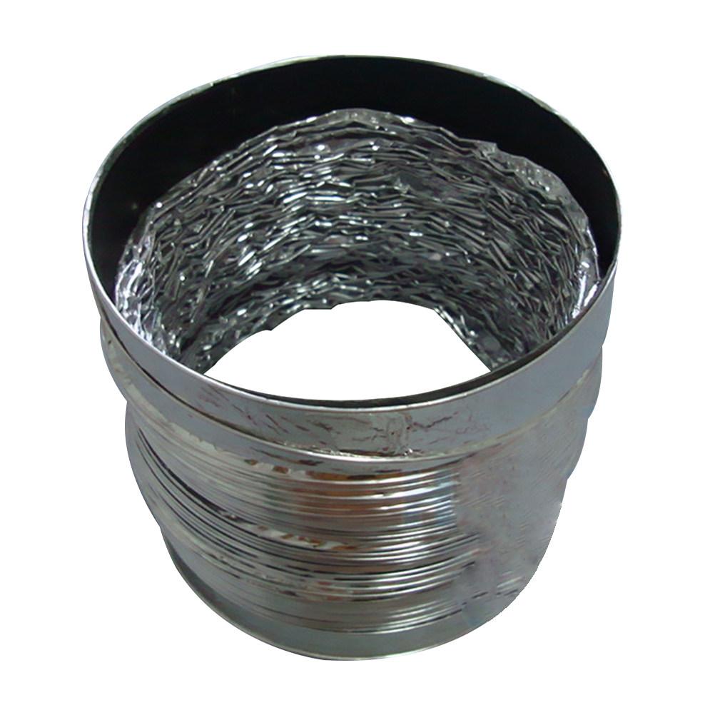 1Pcs Aluminum Foil Exhaust Hose 2m Thick Flexible Duct for Hvac Ventilation Dryer Vent Dryer Duct Hose 80mm Diameter