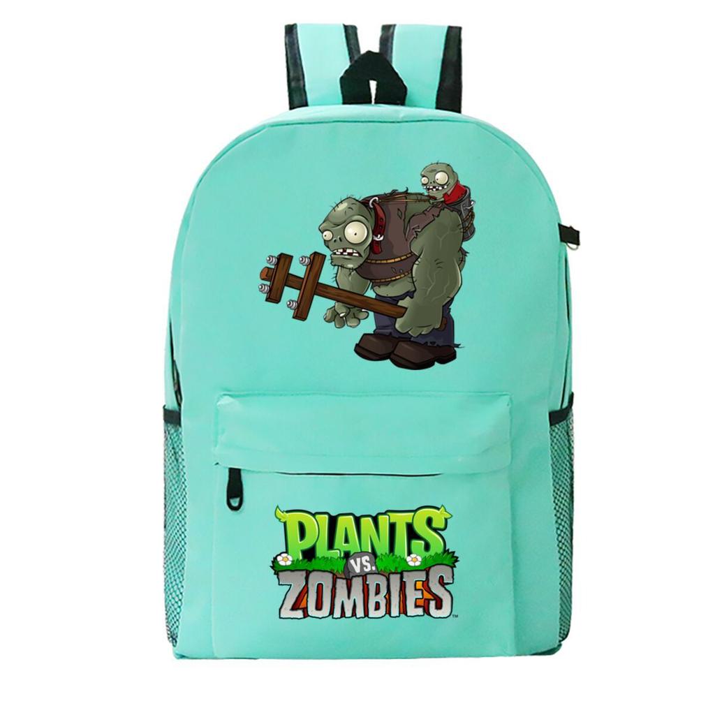 Game Merchandise Plants Vs. Zombies School Bag Casual Simple Backpack