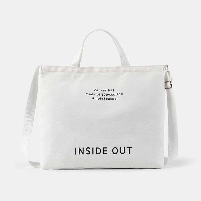 Retro Women's Canvas Tote: Large-Capacity Crossbody, Shoulder & Handbag for Students & Commuters