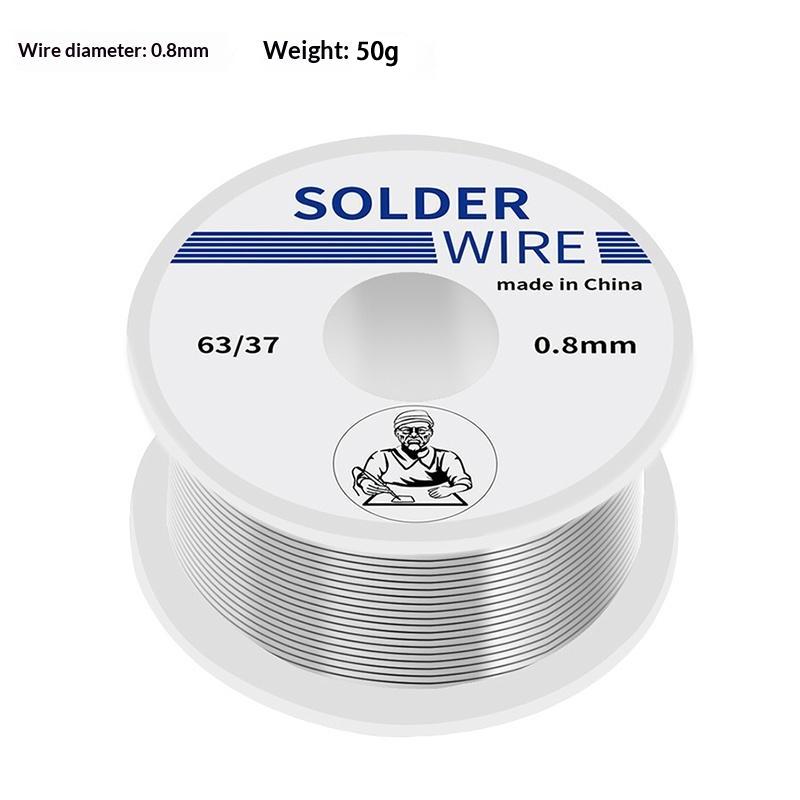 100/20G Solder Wire Tin Roll Clean Rosin Welding Core Soldering Wire Flux Reel Tube Low Temperature Easy Melt Solder Wire