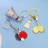 Keychain Pendant Lightweight Metal Sports Keychain Badminton Table Tennis Squash Racket Charm Key Holder