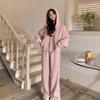 Women's Loose Fit Hooded Sweater Suit - Stylish Two-Piece Set for Spring and Autumn, Available In Plus Sizes