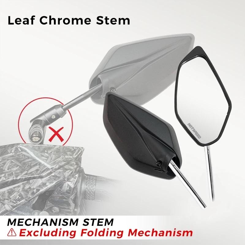 Universal Vision Non Graded Side Mirror For Any Motorcycle 1Pair Motorcycle Modified Rearview Mirror