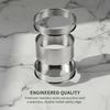 Hot Muffin Tart Rings Double Rolled Tart Ring Stainless Steel Muffin Rings Metal Round Ring Mold For Food Making Bakeware