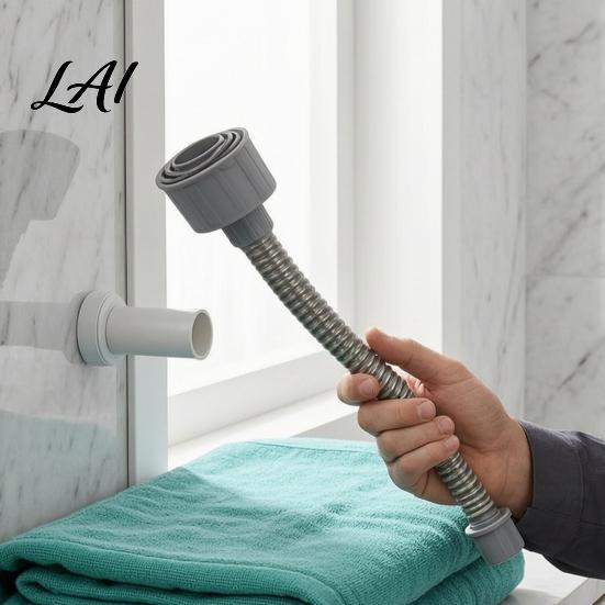 Split System Drain Clog Remover AC Condensate Unclogger Vacuum Attachment Universal HVAC PVC Pipe Unclogger Leak Proof Connector Tool Heavy