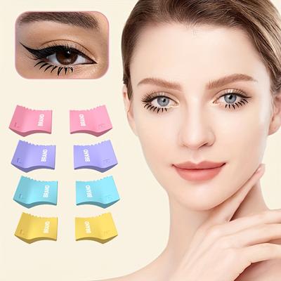 Silikon-Unterwimpernstempel, Make-up-Tool, multifunktionales Make-up-Tool, Eyeliner-Bleistift-Stempel, Unterwimpernstempel