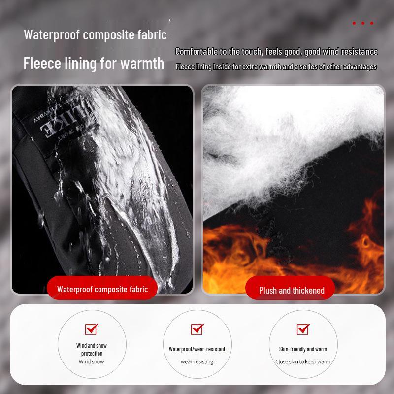 Self-Heating Electric Thermal Gloves - Waterproof for Winter Riding