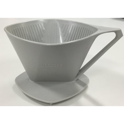 Bonmac Coffee Dripper, Fan-Shaped, Plastic, 2-4 Cup Capacity, CD-2DX #813011