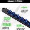 6Pcs Sleeve Storage Rack Impact-Resistant Wear-Resistant Ultra-Thin Guide Rail Drawer Design Socket