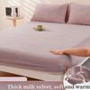 2025 Autumn/Winter New Single Milk Velvet Thickened Bed Sheet, Mattress Protective Cover, Coral Velvet Bed Shee