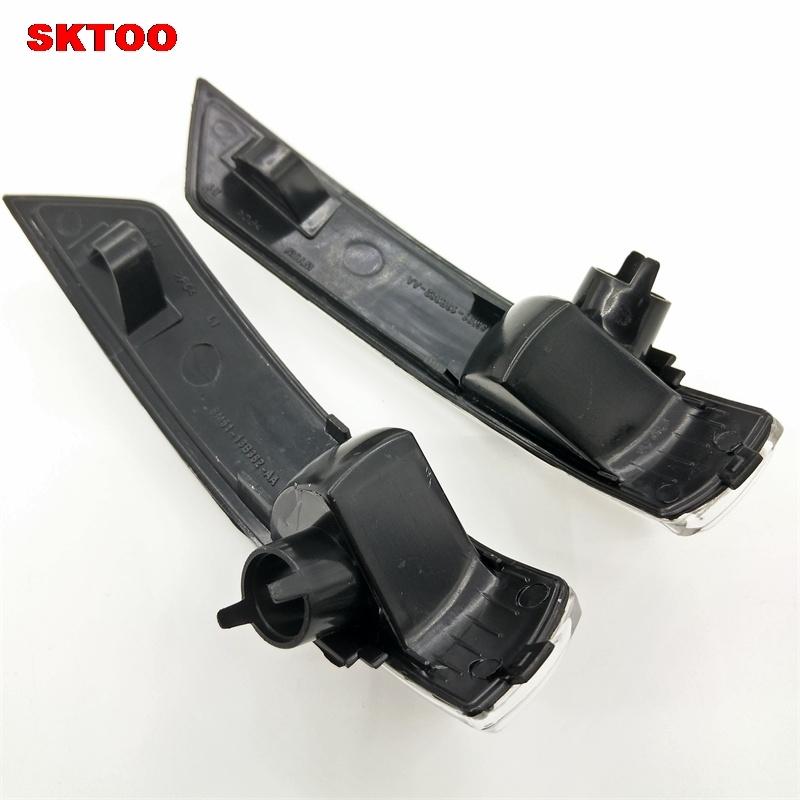 

Mirror Turn Signal Corner Light Lamp Cover Shade Screen For Ford Focus 2 3 Mondeo left