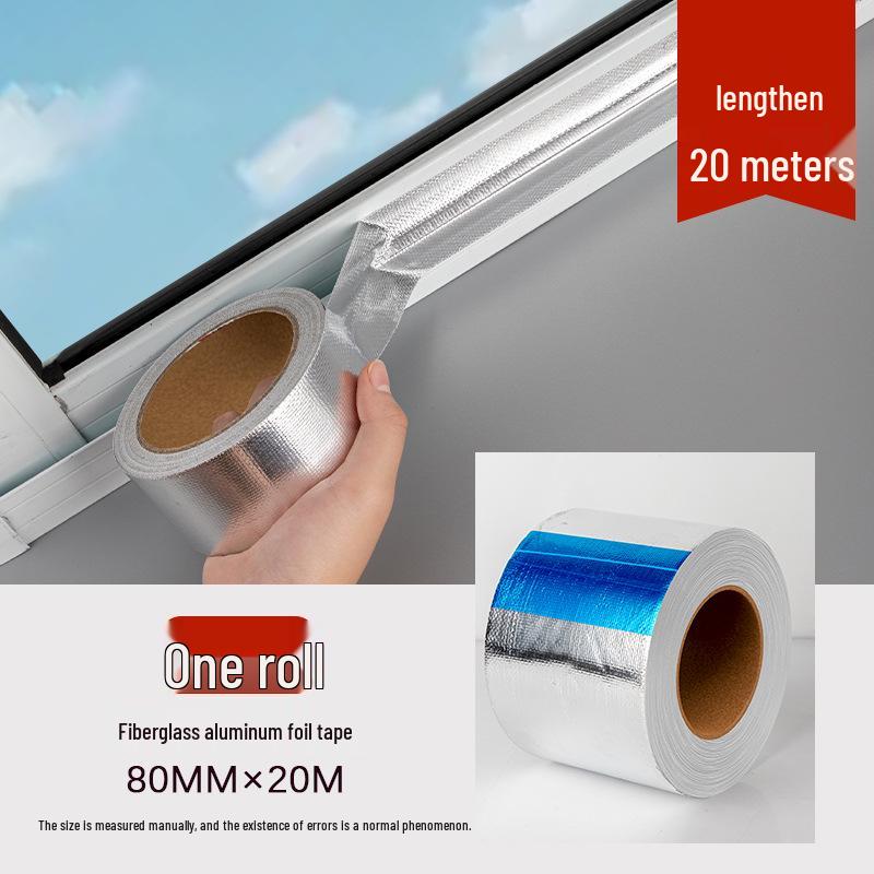 Thickened Windproof Aluminum Foil Tape: Waterproof Beauty Seam for Kitchen Sinks & Pool Gaps