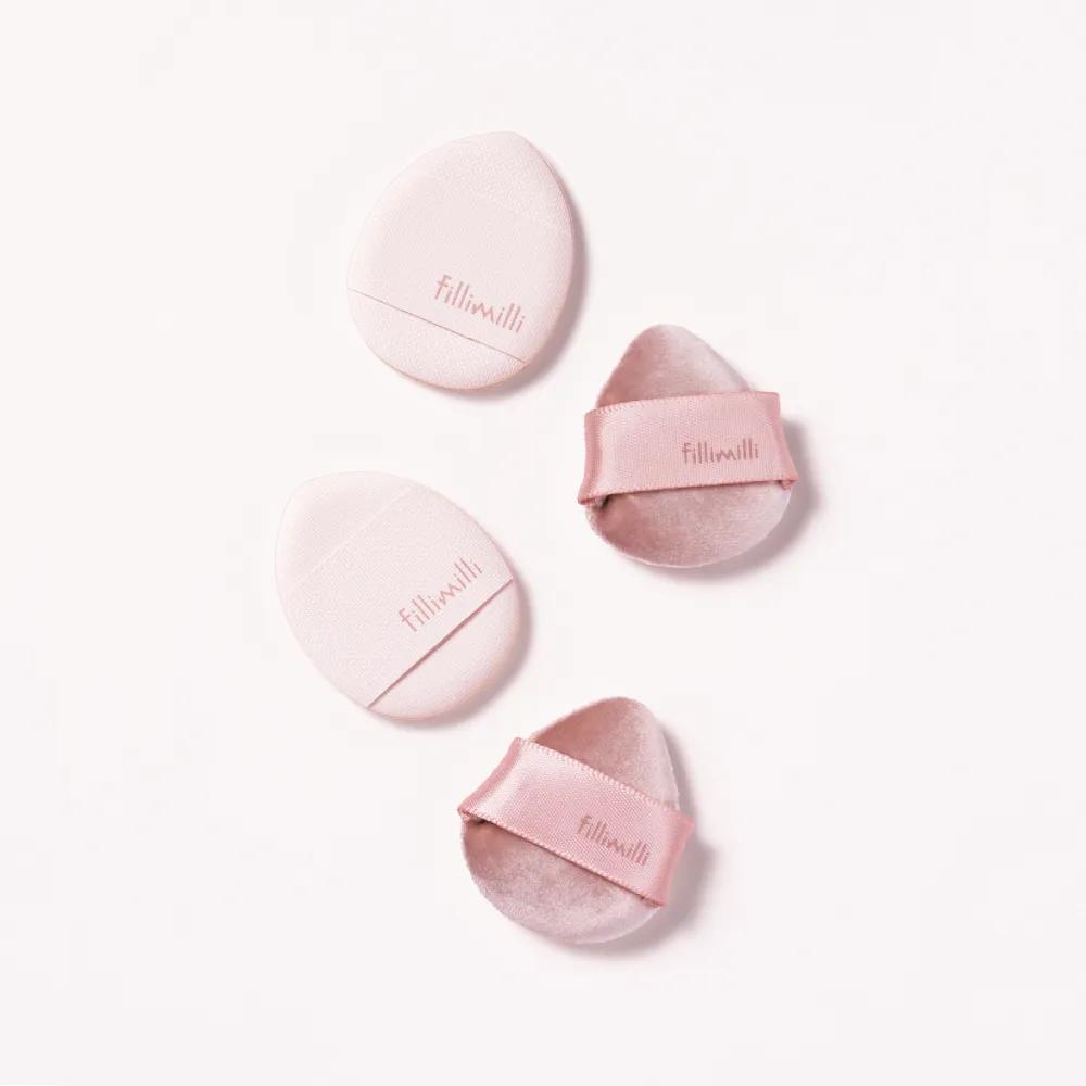 Fillimilli Mini Tapping Puff (Base & Blush) (4P) Set (+Case) [SET] Puff (Base & Blush) (4P) (+Case) (Renewal)