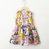 Urlaubs-Pulloverkleid für Kinder für den Sommer, Lässiges Blumenkleid für Mädchen