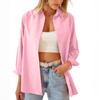 Long Sleeve Casual Blouse Fashion Women 2023 Autumn Loose Cardigan Shirt White Tops Loose Clothes Women Elegant  28886