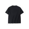Anta Pánské ležérní tričko s potiskem loga, s krátkým rukávem a kulatým výstřihem, černé 952428114-6