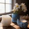 Conch Shape Candle Cup Silicone Molds For Resin Casting Candle Holder Chocolate Flowerpot Gypsum Statue Home Decoration