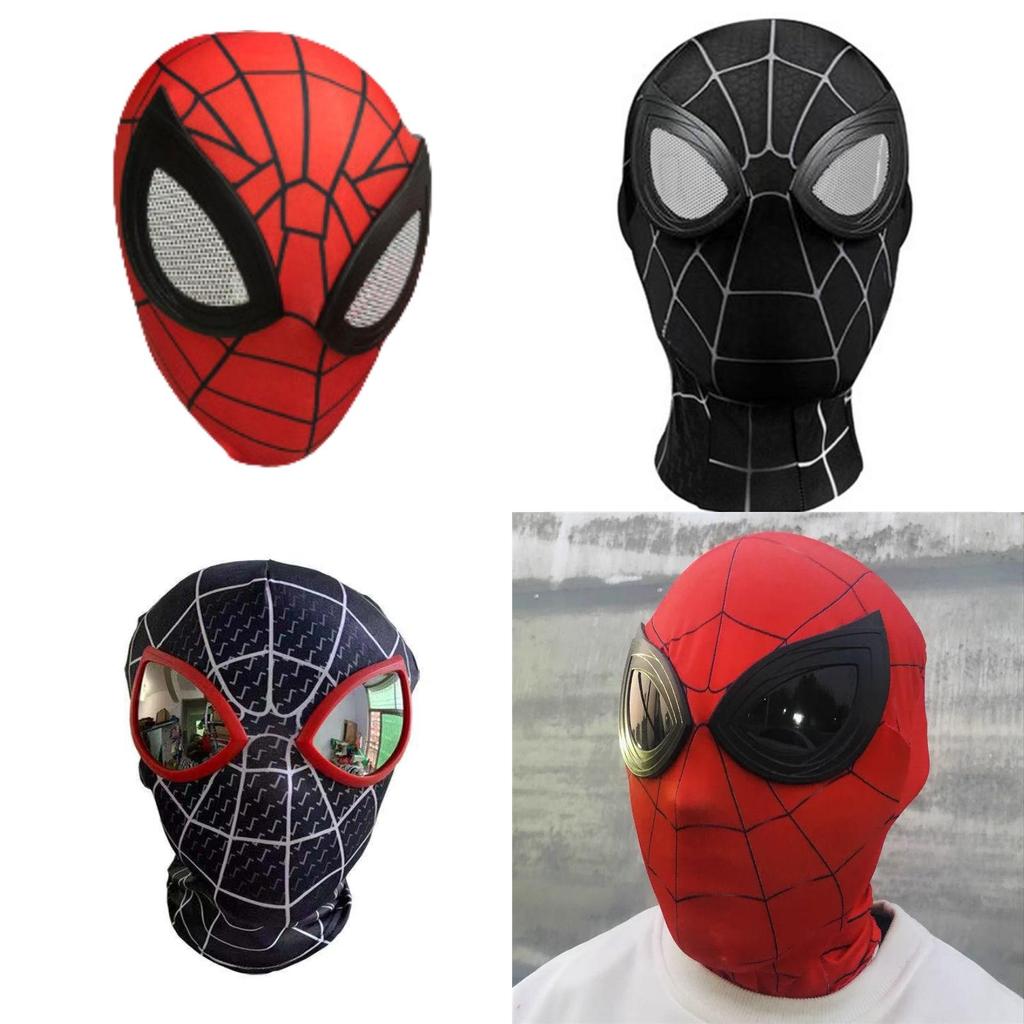 Maska Spider-Man Marvel z polyesterových vláken pro Halloweenský Cosplay
