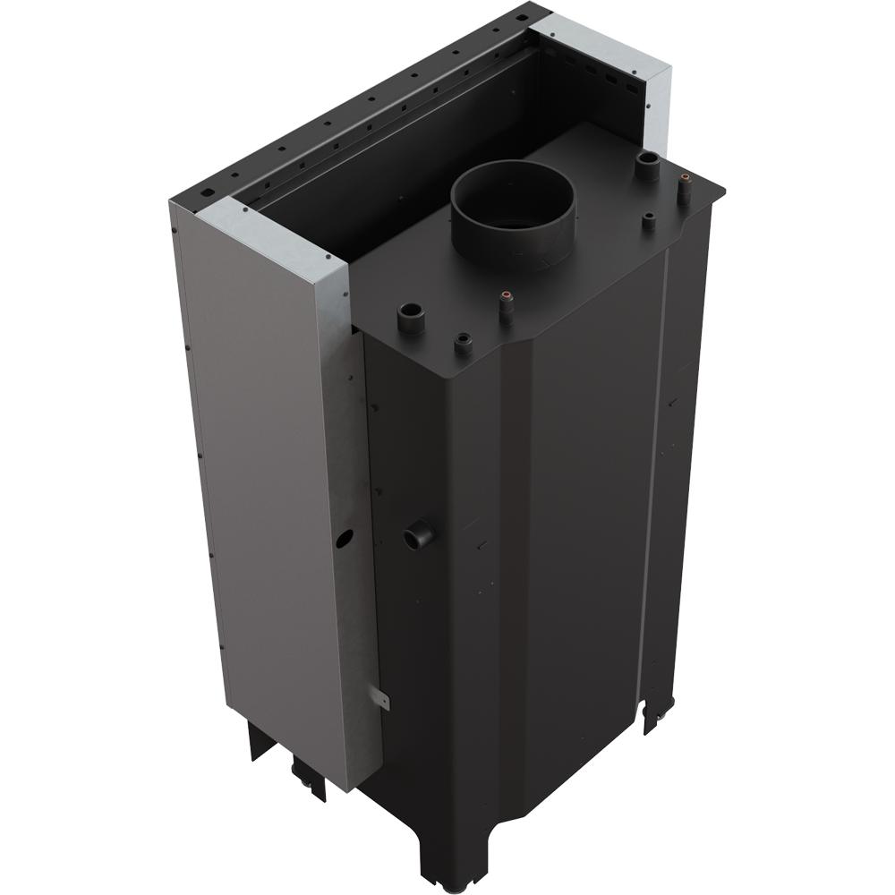 Kominek wodny KRATKI MBM 12 kW Ø 180 podnoszony