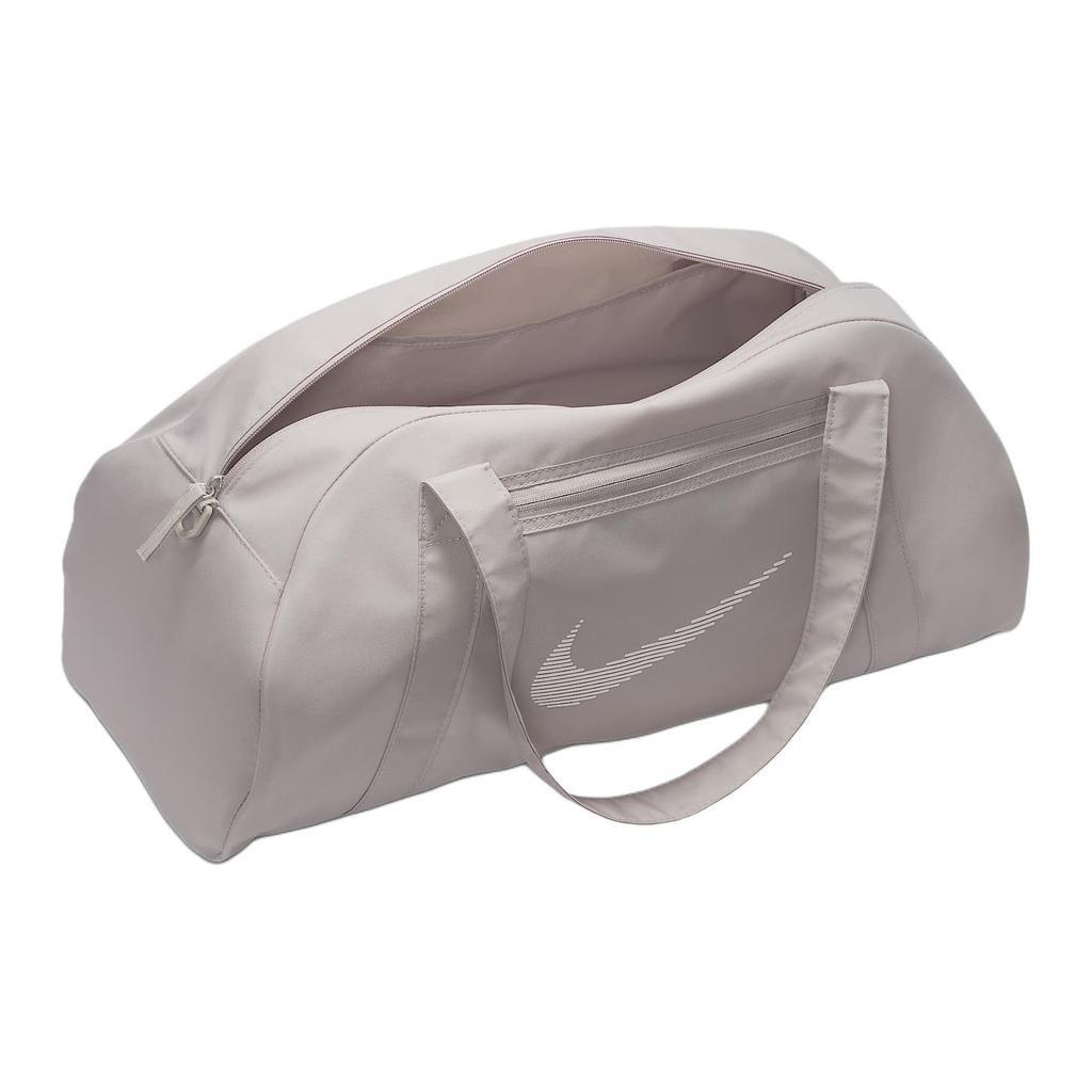 Nike Gym Club 24L Practical Versatile Polyester Sports Bag Women Gym Bag Academy-Gray Phantom DR6974-009