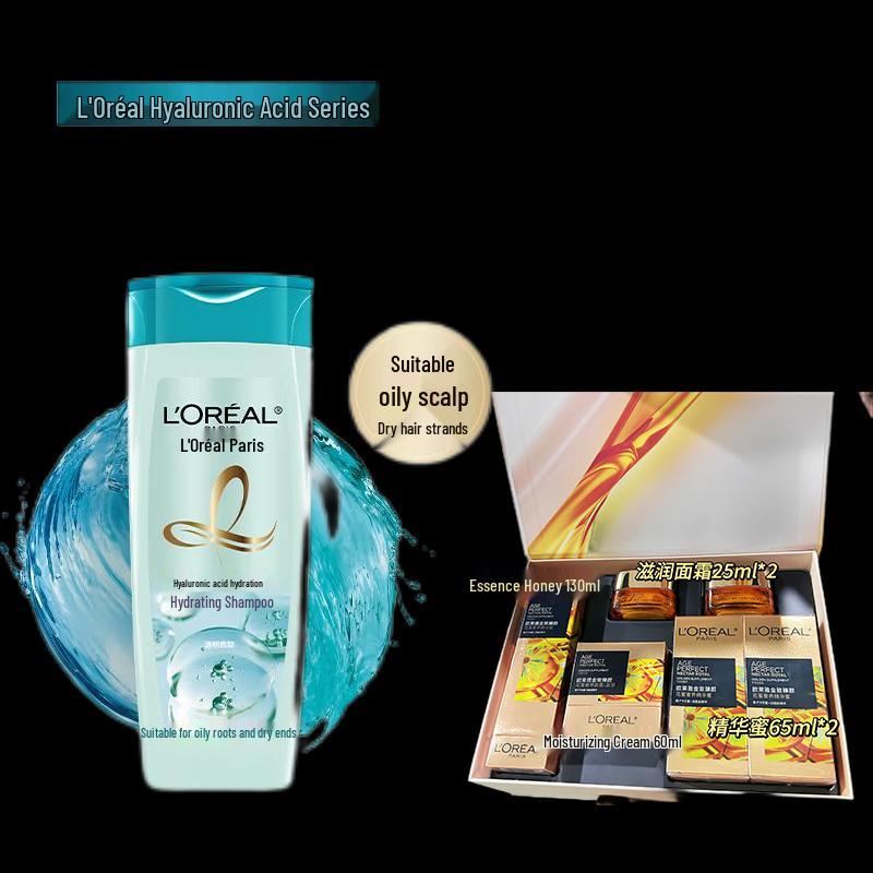 

L Oréal Hyaluronic Acid Shampoo & Flower Honey Set