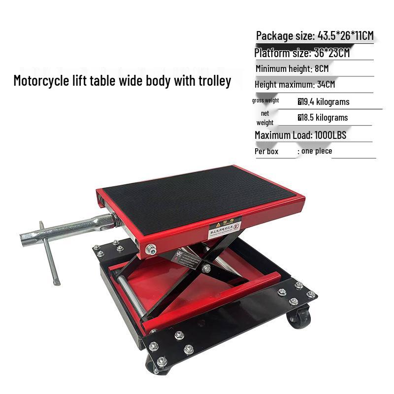 Electric Motorcycle & Vehicle Repair Lift Platform