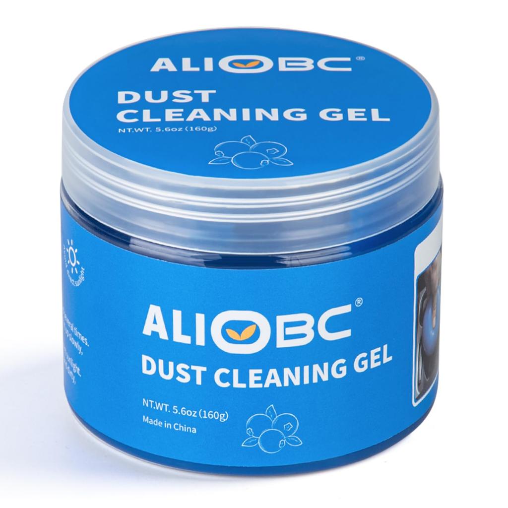 ALIOBC Gel Cleaner for Car Interior Dust Removes Dirt and Dust from Keyboard Magic Cleaning Car Convenient Reusable Cleaning 160g Cleaning, Removal,