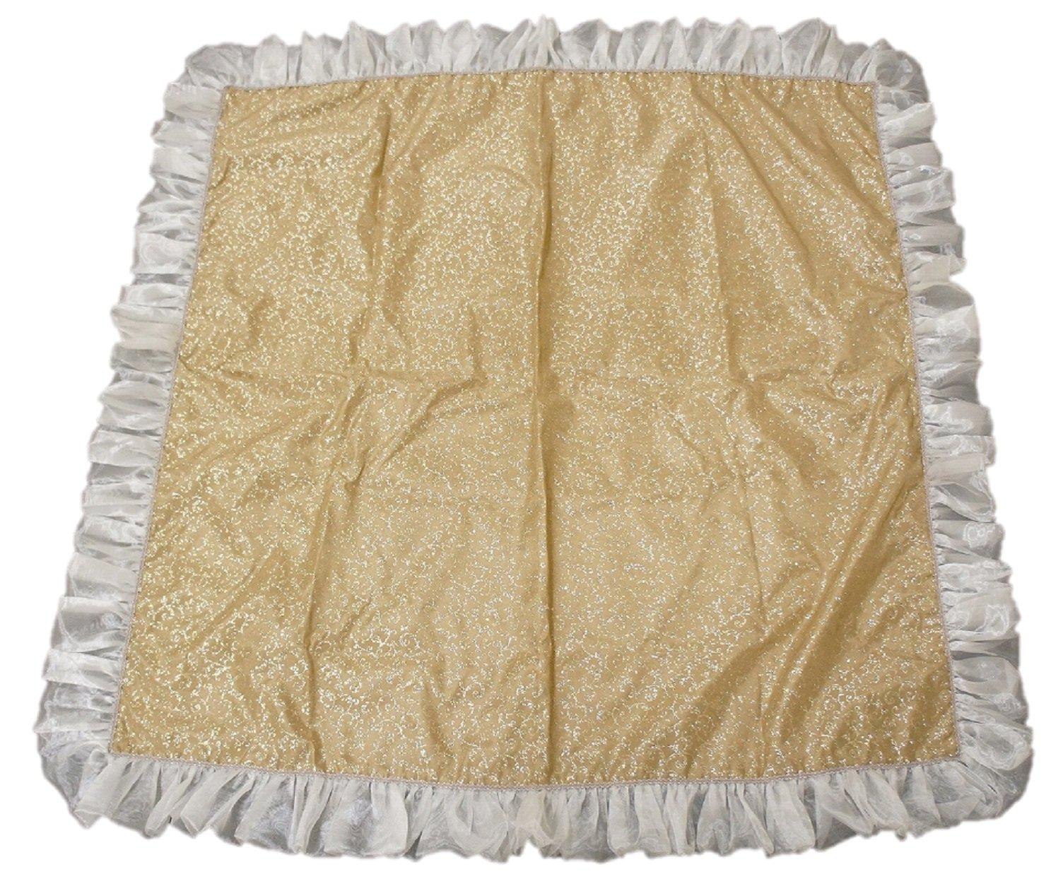 

Рождественская скатерть Золотая 35096TH золотой