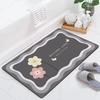 JANMEIJIA Bathroom Mat, Non-Slip Quick-Drying Floor Mat for Bathroom, Entrance Mat for Home Use, Washroom Toilet Door Mat