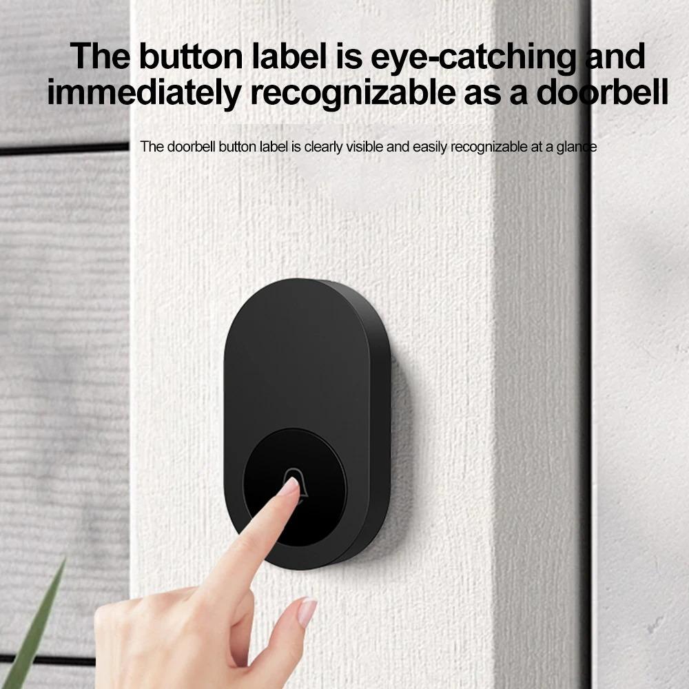 USB Wireless Doorbell Smart Welcome Door Bell Three-speed Volume 38 Songs Melodies Doorbell for Home Bed Call Emergent Call