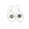 Labradorite Gemstone 925 Sterling Silver Jewelry Handmade Women Earrings 2.00" EE-52-26