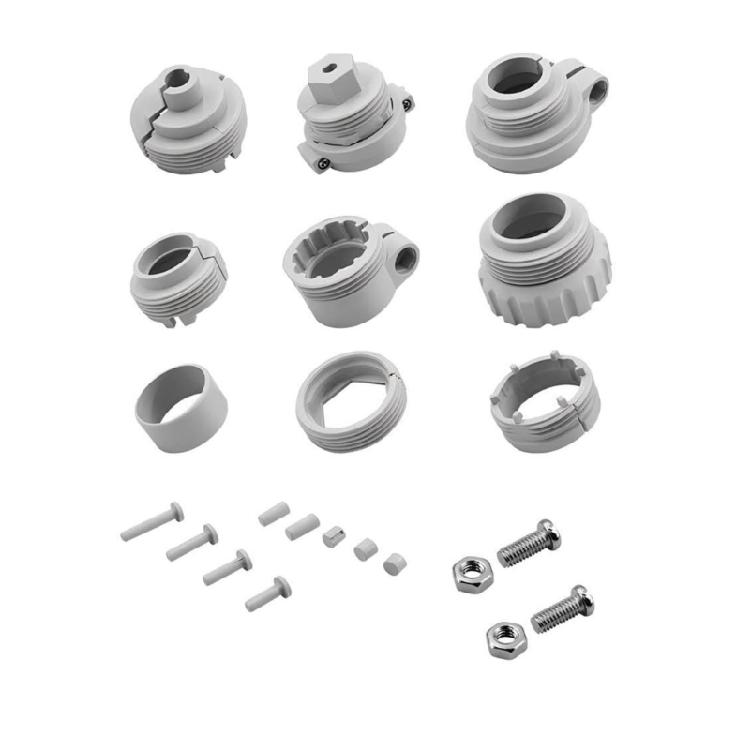 Energy Efficient Radiator Valves Adapter Easy Installation Plastic Texture for Home Office and Commercial Heating Systems