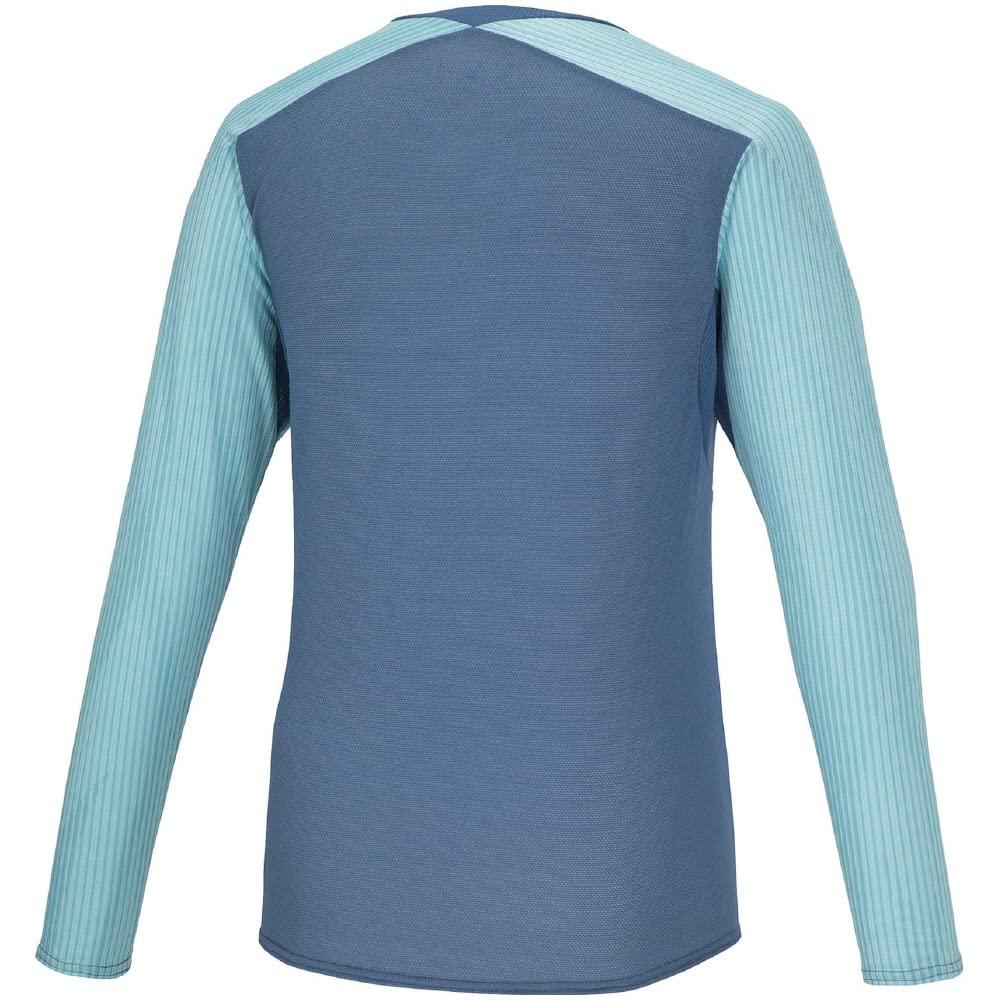 Mizuno Dry Aeroflow Ice Training Long Sleeve Cool to the Highly Blue Size 32MAA031 Wear, T-Shirt, Touch, Breathable, Men's, Ash,