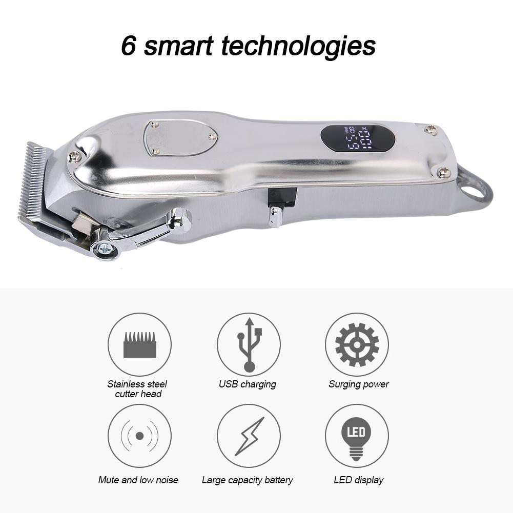 USB Charging Salon Electric Hair Clipper Household Hair Trimmer Cutting Machine