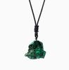 Ciondolo in Malachite Naturale Gioielli Irregolari