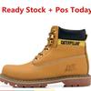 New Men's and Women's Carter Tooling Shoes Martin Boots Couple Shoes Outdoor High-top British Rhubarb Boots