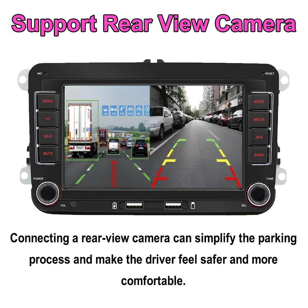 2G+32G /1G+32G Android 13 7 Inch IPS Screen Wireless CarPlay Android Auto Car Stereo for VW Jetta Sedan Passat Tiguan CC Golf Skoda Radio