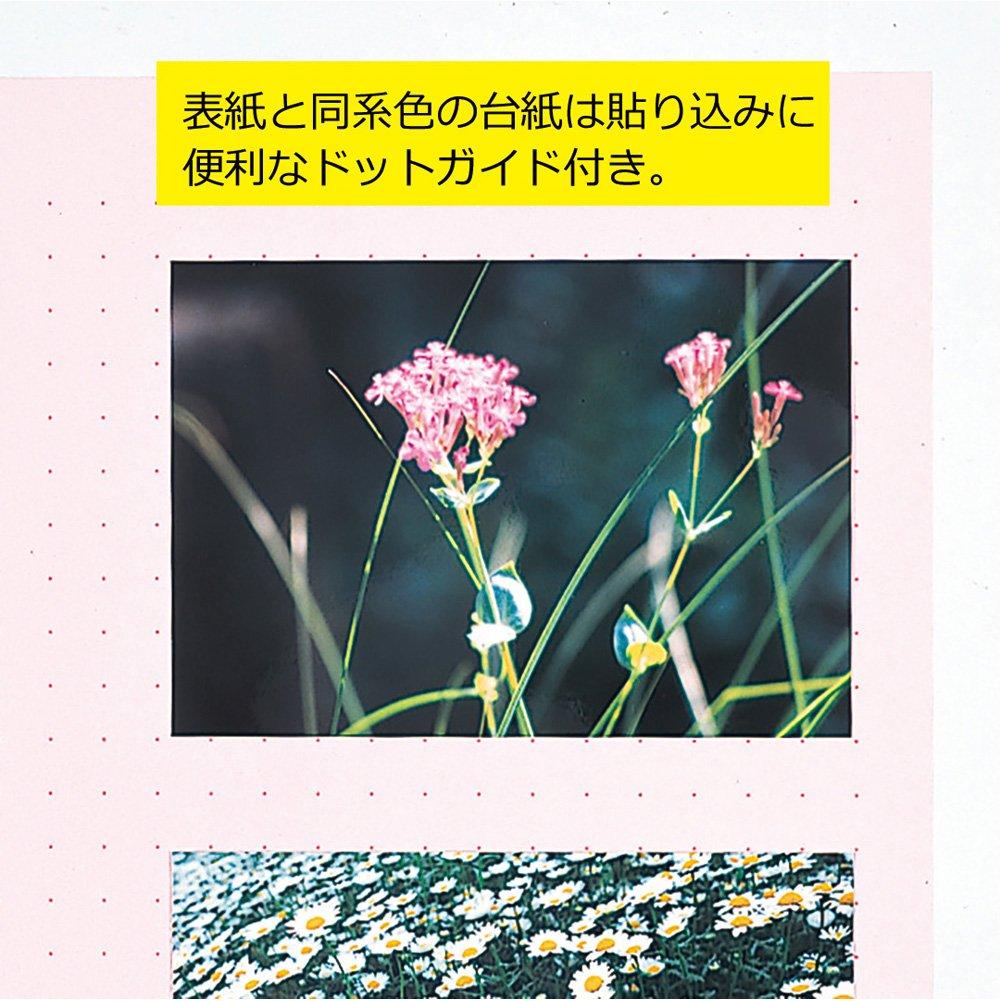 King Jim Clear File, Color Base, 20 Pockets, A3 Landscape, Black, 150C-BK