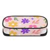 Pencil Bag Spacious Storage Zipper Closure Strong Polyester Fabric with Main Compartment Mesh Pocket and Pen Slots for Boys Girls