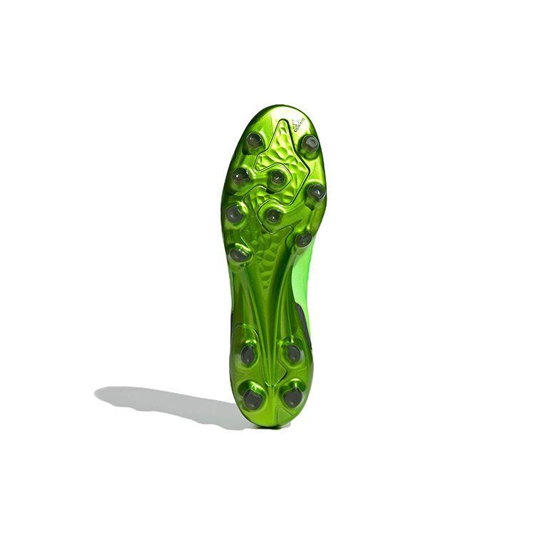 adidas X Speedportal 1 Runde Zehenpartie Schnürschuhe AG HG Kunstrasen Stoff Rutschfest Leicht Fußballschuhe Herren Fußballschuhe Grün GW8437