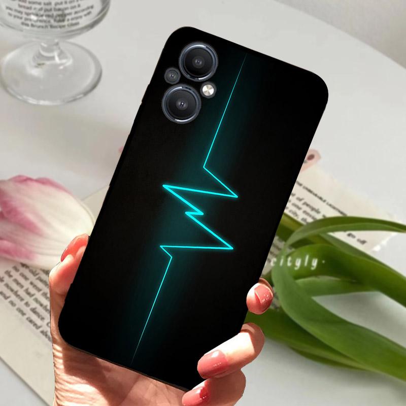 For Oppo Reno7 Z Lite 5G Case CPH2341 Shockproof Soft Silicone TPU Back Cover For Oppo F21 Pro F21Pro 5G Phone Case Shell Coque