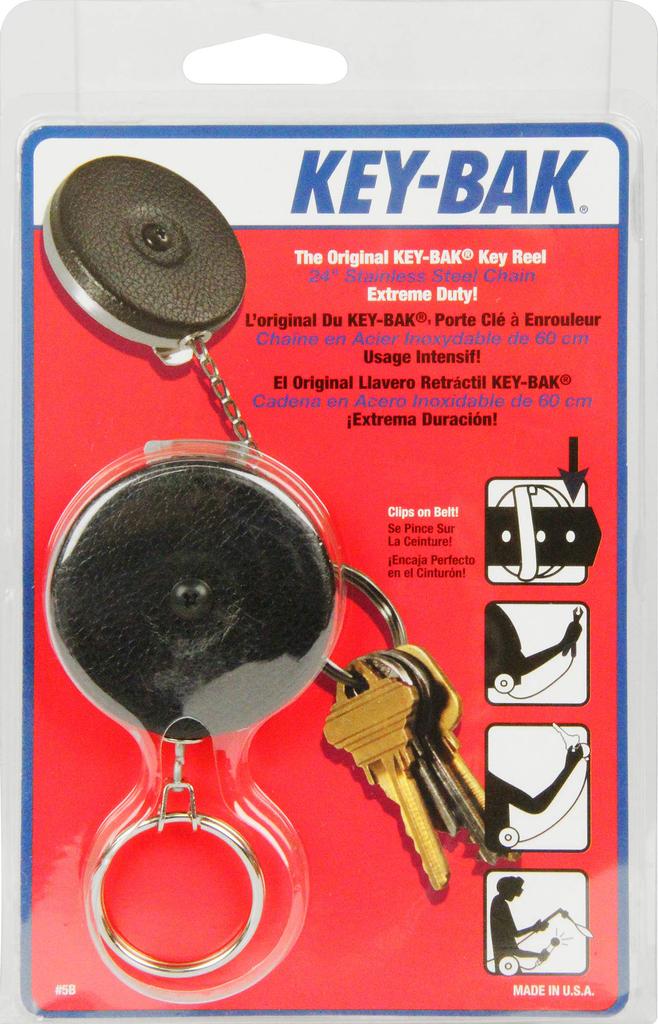 SK11 KEY-BAK Keyback Chain 60cm Stainless Steel Chain No.5B