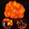 1.5/3m Mexican Marigold LED Light Battery Powered Orange Marigold Artificial Flowers Halloween Marigold Light String